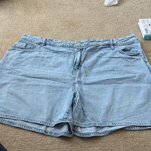 Ava & Viv Light Blue Jean Shorts